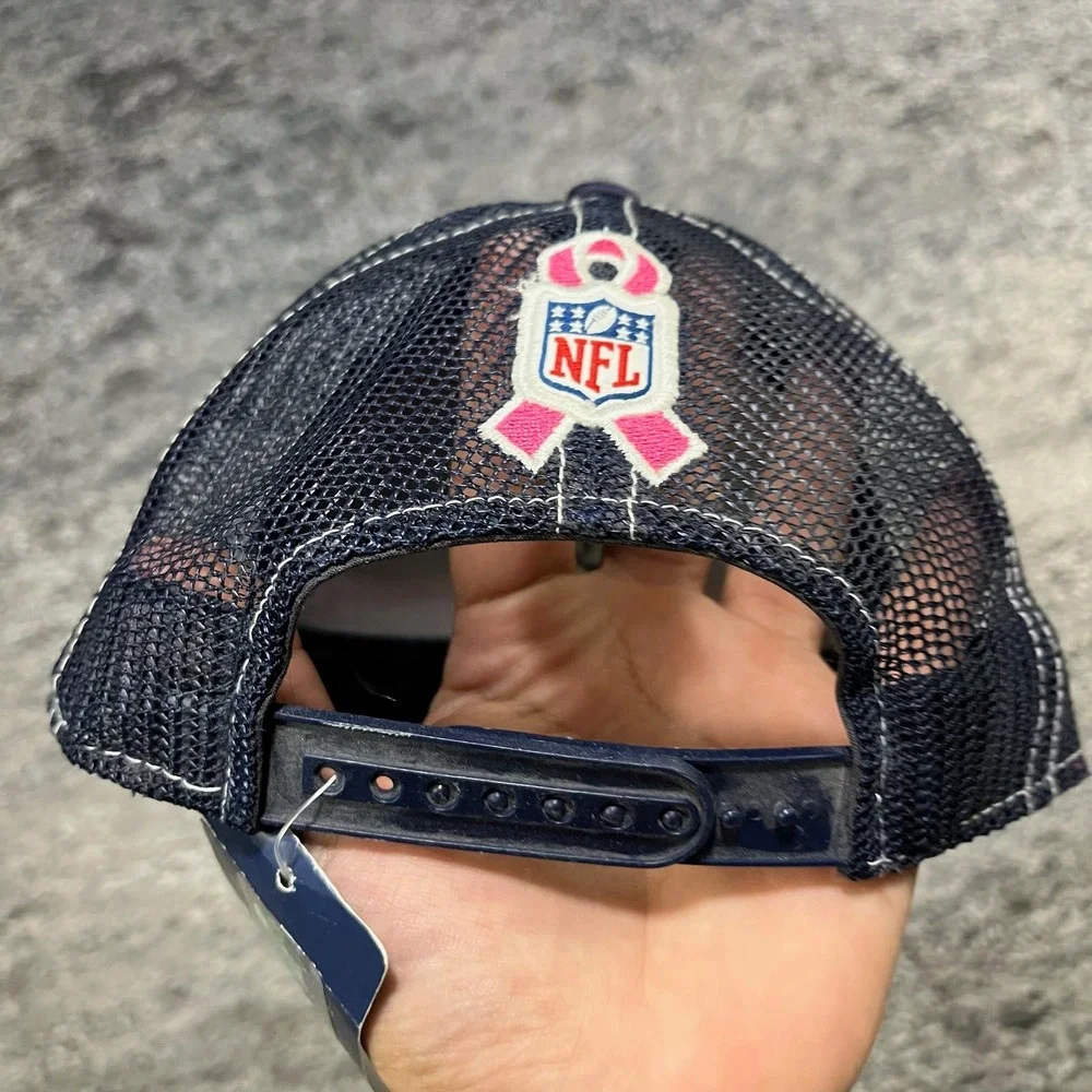 NWT Dallas Cowboys NFL Reebok Breast Cancer Awareness Trucker‎ Hat Snap Back
